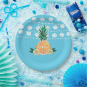 Borden van Luau Party Papieren Bordje (Feest)