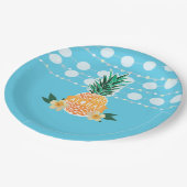 Borden van Luau Party Papieren Bordje (Gekanteld)