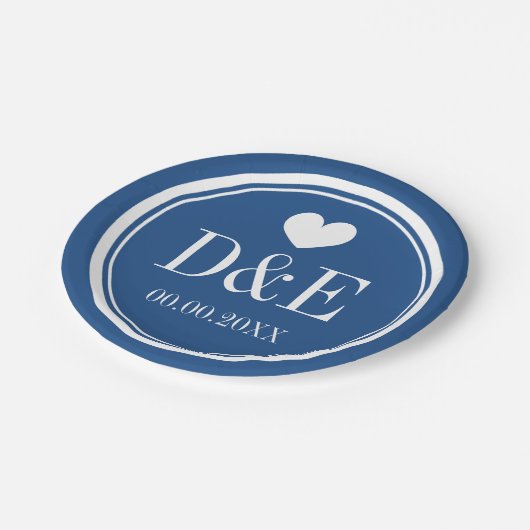 Borden van marinesolventies papieren bordje