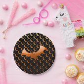 Borden van Oranje BBT Quarter Moons Paper Papieren Bordje (Feest)