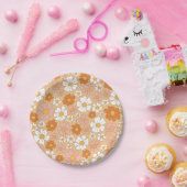 Borden van Oranje en witboek Papieren Bordje (Feest)