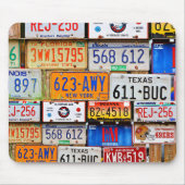 Borden van oude licenties muismat (Voorkant)