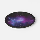 Borden van Paars galaxy Celestial Paper Papieren Bordje (Gekanteld)