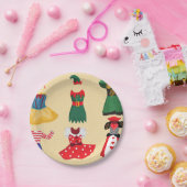 Borden van papier van Halloween Costumes Papieren Bordje (Feest)