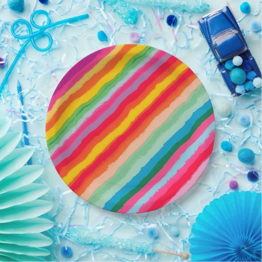 Borden van papierpartijen papieren bordje (Feest)