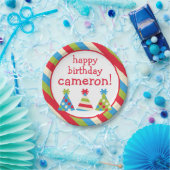 Borden van partij Petten gepersonaliseerde vogelfe Papieren Bordje (Feest)