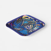 Borden van partijen papieren bordje (Gebogen)