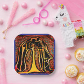 Borden van partijen papieren bordje (Feest)