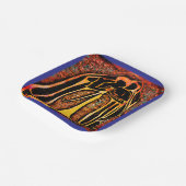 Borden van partijen papieren bordje (Gebogen)