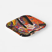 Borden van partijen papieren bordje (Gebogen)