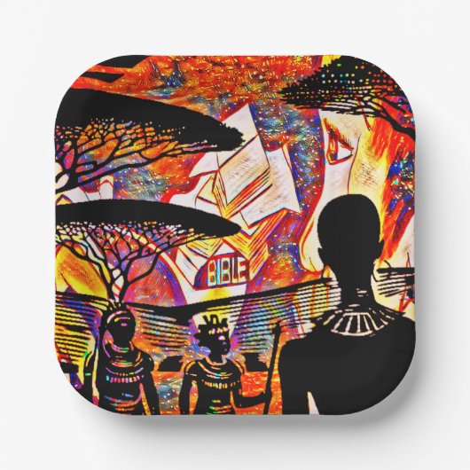 Borden van partijen papieren bordje (Voorkant)