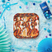 Borden van partijen papieren bordje (Feest)