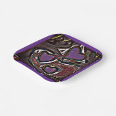 Borden van partijen papieren bordje (Gebogen)