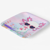 Borden van partijen papieren bordje (Gebogen)