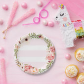 Borden van Peony Party Papieren Bordje (Feest)