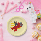 Borden van pinguïn cartoon papieren bordje (Feest)