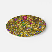 Borden van piraatpapier voor schatkistpapier papieren bordje (Gekanteld)