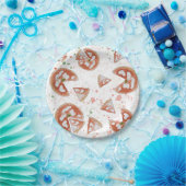 Borden van Pizza-partijen Papieren Bordje (Feest)