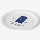 Borden van politiebox Weddenschap v3 Papieren Bordje (Gekanteld)