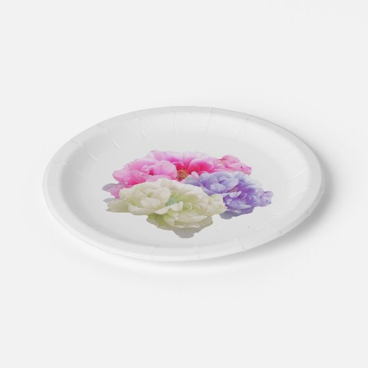 Borden van pony's papieren bordje (Gekanteld)