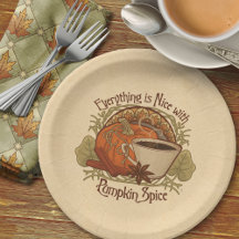 Borden van Pumpkin Spice Coffee Party