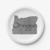 Borden van regon Paper Papieren Bordje (Voorkant)