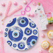 BORDEN van rondpapier voor oogdrukpers Papieren Bordje (Feest)