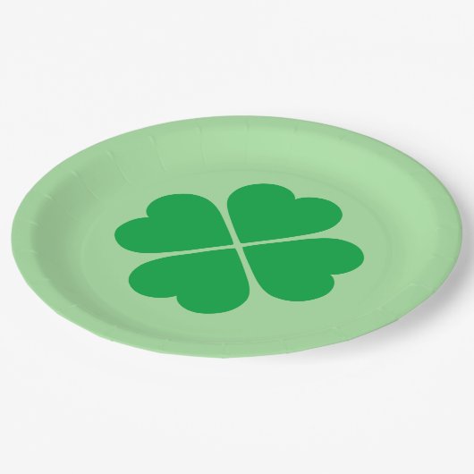 Borden van sint-jansbrood papieren bordje (Gekanteld)