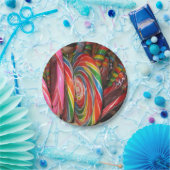 Borden van snoep-grondpapierpartij papieren bordje (Feest)