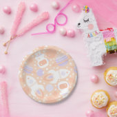 Borden van Space Girls Papieren Bordje (Feest)