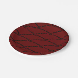 Borden van St. Fu Lang Paper Papieren Bordje