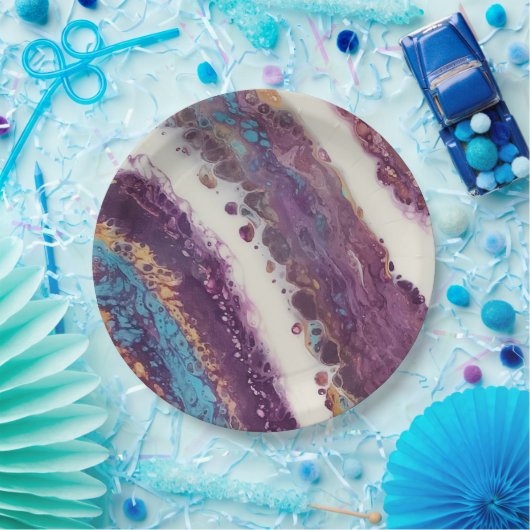 Borden van steenpapier papieren bordje (Feest)