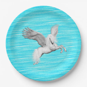 Borden van Unicorn Paper Papieren Bordje