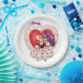 borden van  Valentijn Papieren Bordje (Feest)