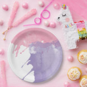 Borden van Verfsplatter Papieren Bordje (Feest)