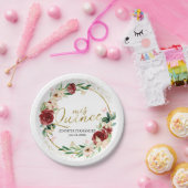 Borden van vlinderbloemigen papieren bordje (Feest)