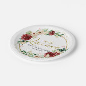 Borden van vlinderbloemigen papieren bordje (Gekanteld)