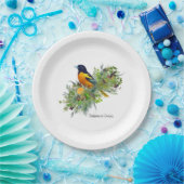 Borden van vogelpapier papieren bordje (Feest)