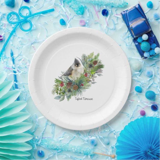 Borden van vogelpapier papieren bordje (Feest)