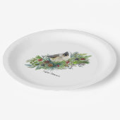 Borden van vogelpapier papieren bordje (Gekanteld)