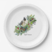 Borden van vogelpapier papieren bordje (Voorkant)