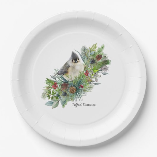 Borden van vogelpapier papieren bordje (Voorkant)