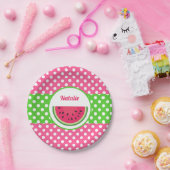 Borden van watermeloenpapier papieren bordje (Feest)