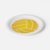 Borden van waterpoobalpapier papieren bordje (Gekanteld)