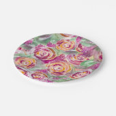 Borden van whimsy Waterverf Papieren Bordje (Gekanteld)