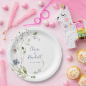 Borden van wilde bosbranden papieren bordje (Feest)