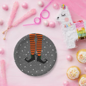 Borden van witpootpapier papieren bordje (Feest)