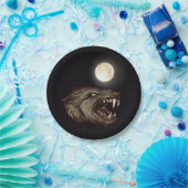 Borden van wolvenpapier papieren bordje (Feest)