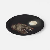 Borden van wolvenpapier papieren bordje (Gekanteld)