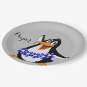 Borden van zonnebloempitten papieren bordje (Gekanteld)